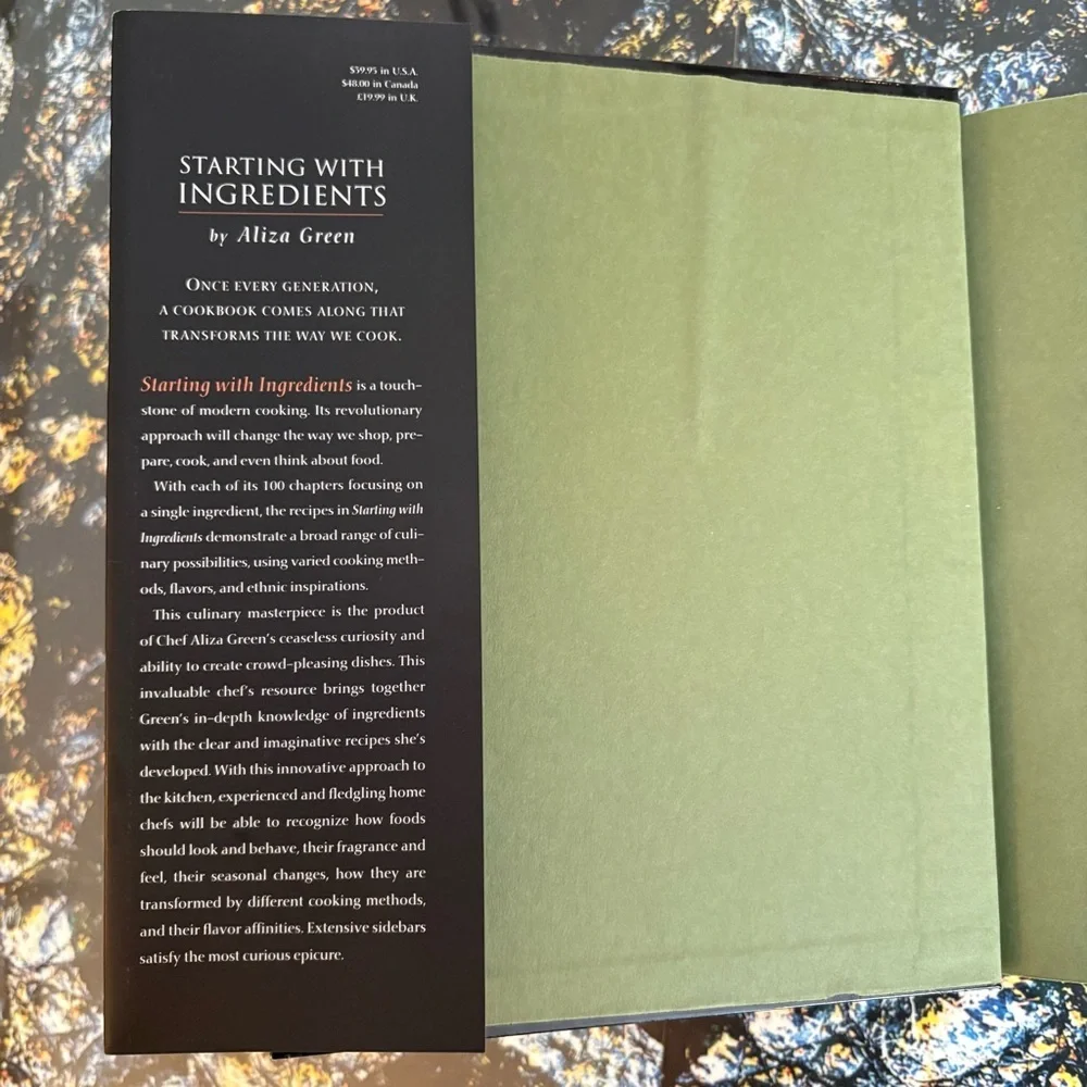 ALIZA GREEN -‎ Starting With Ingredients Cookbook for Foodies